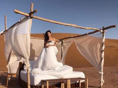 Morocco best sahara tours, woman travel to desert