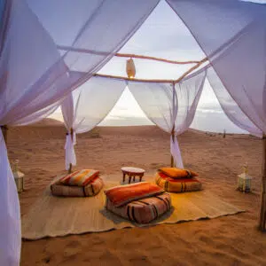 Tents in Sahara Desert, Morocco Best sahara tours